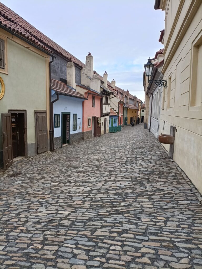 Visiter prague en trois jours. La ruelle d'or