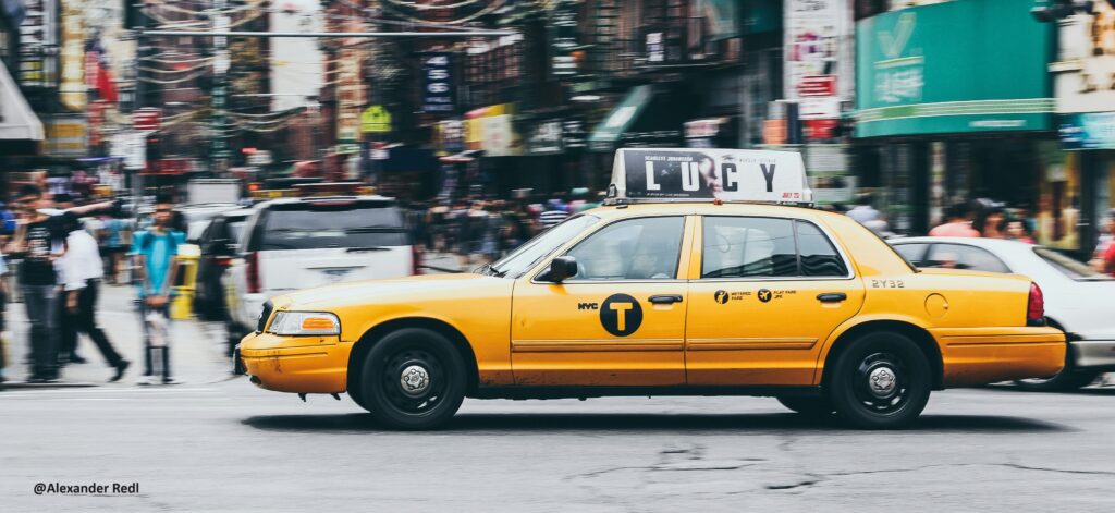 Première visite à New York : les célèbres taxis jaunes