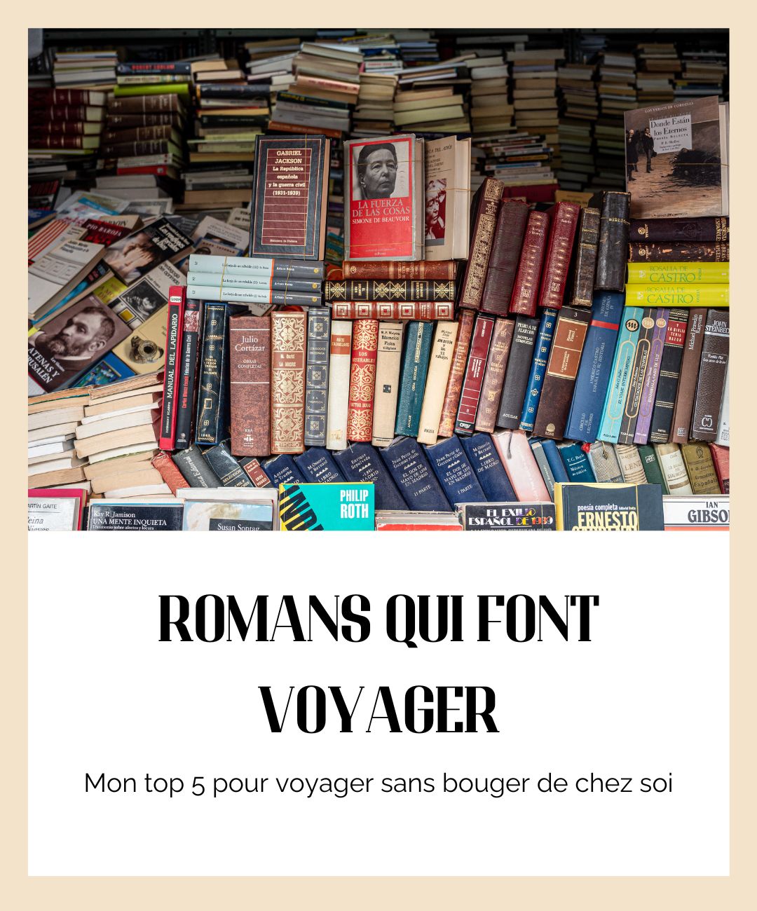 5 romans qui font voyager : pour partir sans bouger de chez toi