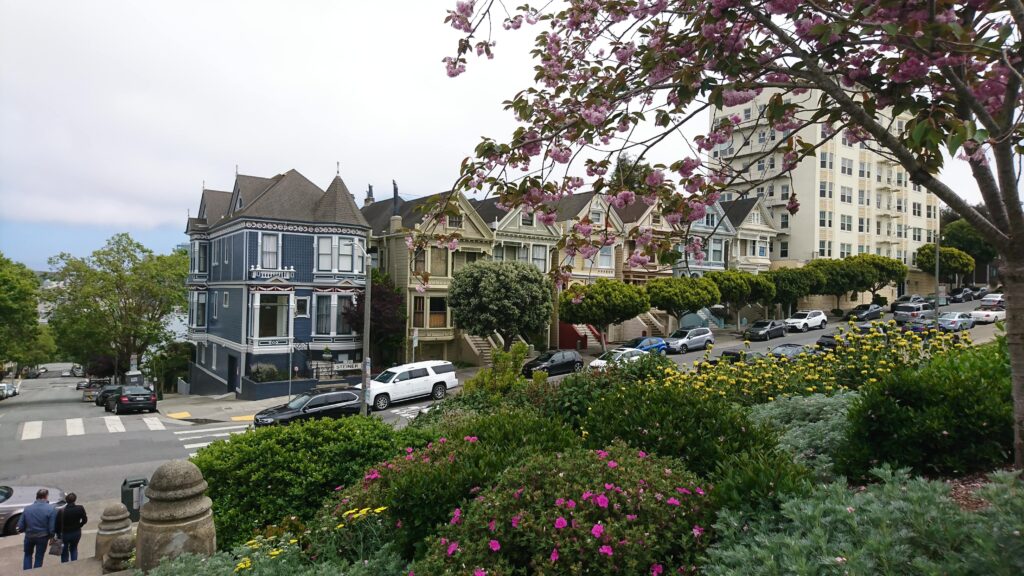 Première visite de San Francisco : Alamo square
